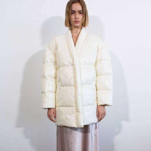 ZARA Minimalistic Padded Jacket New Medium - Picture 2 of 11